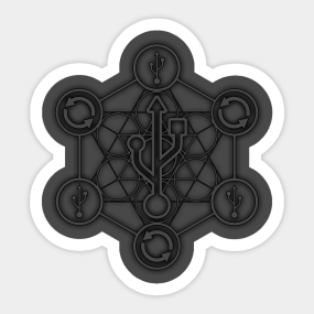 Usb Stickers Teepublic