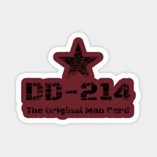 DD-214 - The Original Man Card Magnet