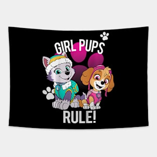 Girl Rule And Two Girl Tapestry