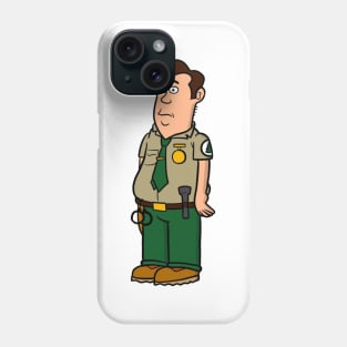 Brickleberry - Steve Williams - Ranger of the month! Phone Case