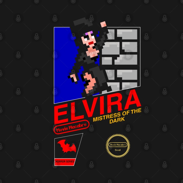 Elvira 8-Bit Shirt by Funtendo