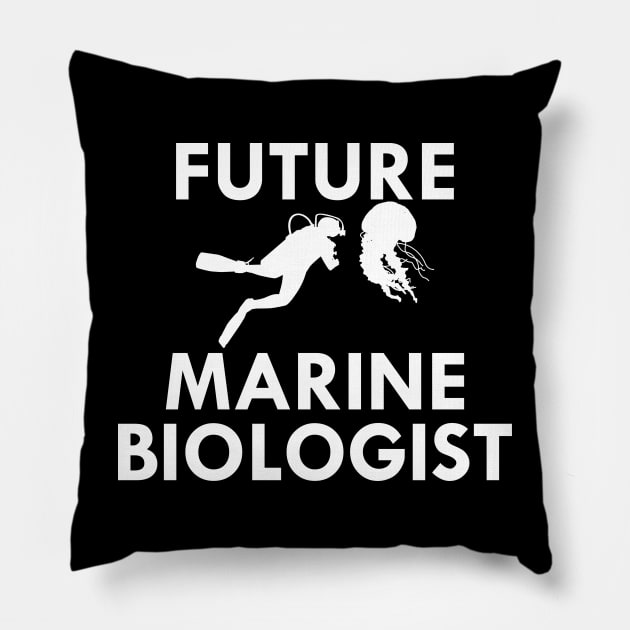 Future Marine Biologist Pillow by KC Happy Shop
