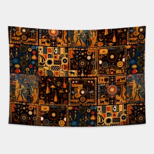 African Tshirt Tapestry