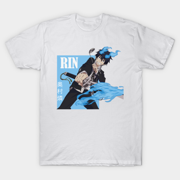 Rin Okumura Blue Exorcist anime - Rin Okumura - T-Shirt | TeePublic