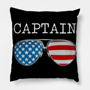 USA PILOT GLASSES CAPTAIN Pillow