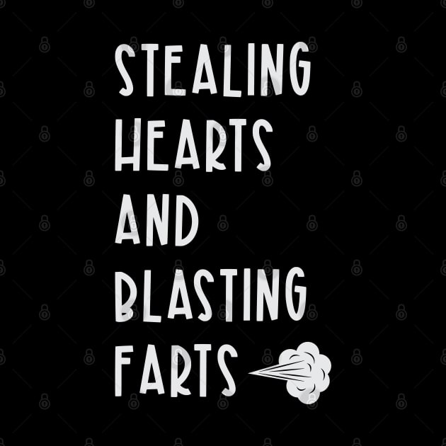 Stealing Hearts and Blasting Farts by artswitches