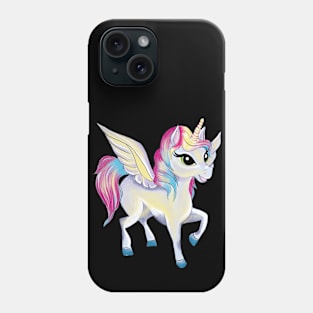 A rainbow unicorn! Phone Case