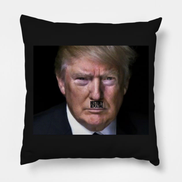 HISTORY REPEATING Pillow by FREESA