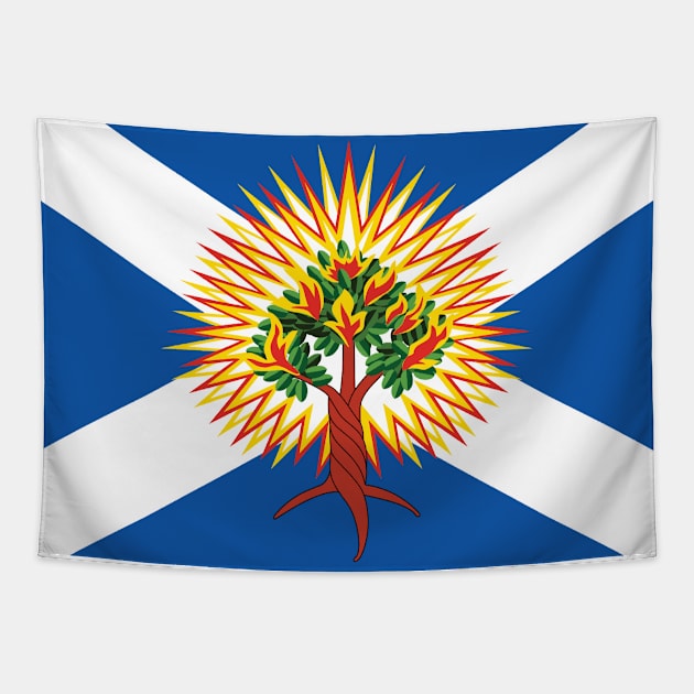 Church of Scotland Tapestry by Wickedcartoons