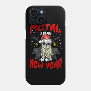 Metal Xmas Heavy New Year Christmas Phone Case