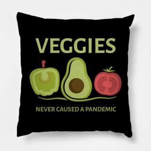 Veggies vs. Pandemic Pillow