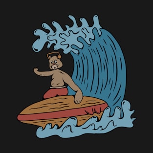 Surfing Cat T-Shirt