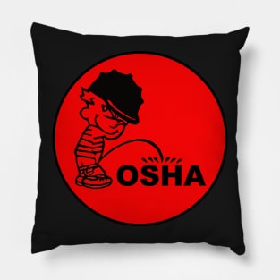 Calvin Pee on OSHA Pillow