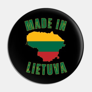 Made In Lietuva Pin