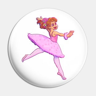 Joyful Ballerina Pin