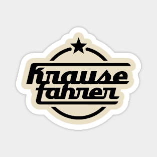 Krause driver logo (black) Magnet