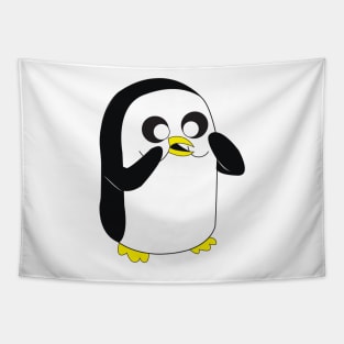 Penguin cartoon Tapestry