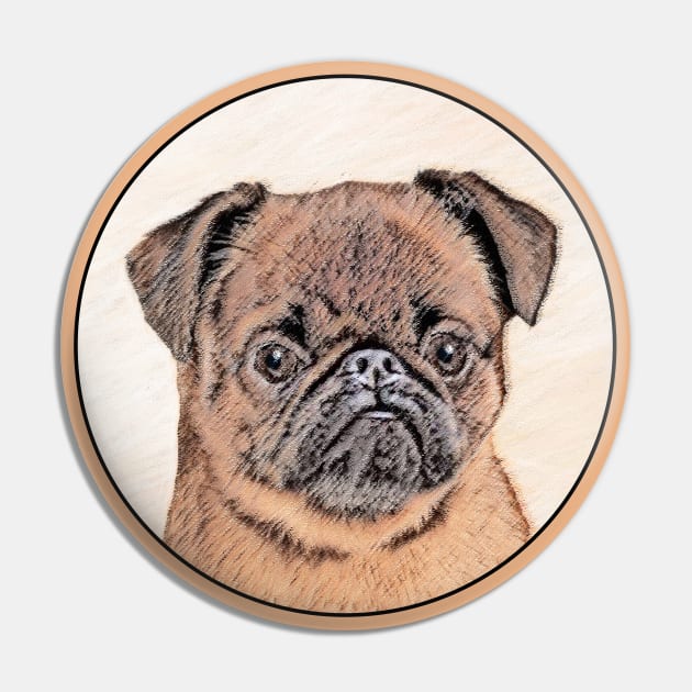 Brussels Griffon Smooth Pin by Alpen Designs