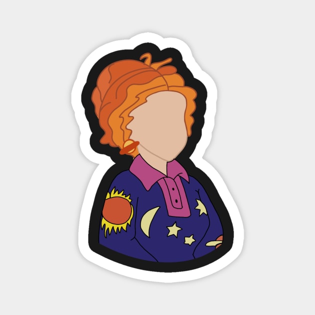 Ms. Frizzle Magnet by Poohdlesdoodles