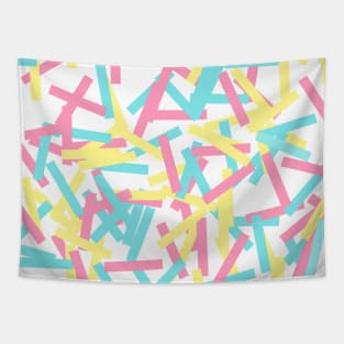 Happy Colorful Festive Confetti Party Tapestry