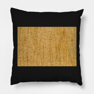 Yellow fabric Pillow