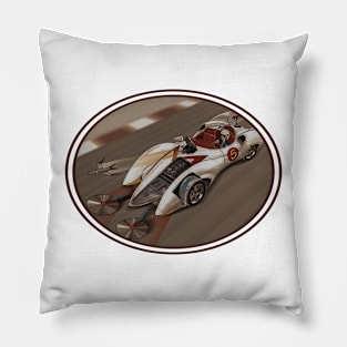 speed racer Pillow