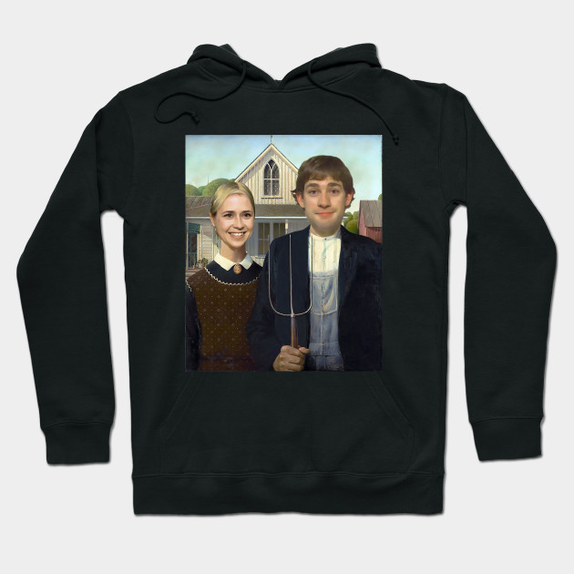 Jim And Pam From The Office In American Gothic The Office Us