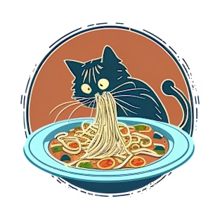 Kitty Wants Noodles! T-Shirt