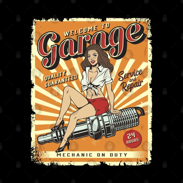 Welcome to Garage by Macphisto Shirts