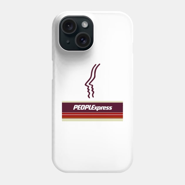 People Express Airlines Phone Case by fiercewoman101