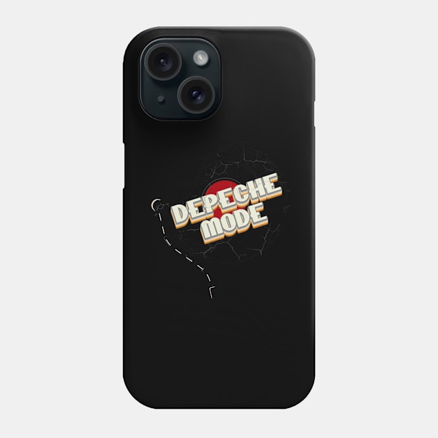 Depeche Mode // Vinyl Vintage Aesthetic Phone Case by Quartz Piorus