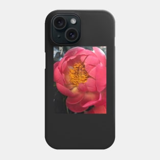 Outrageous Pink Peony Phone Case