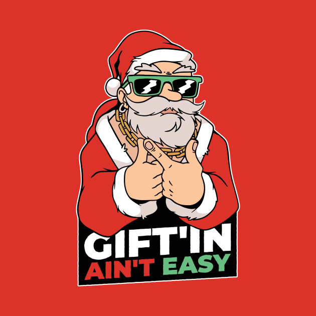 Giftin Ain't Easy // Funny Santa Claus Cartoon by SLAG_Creative