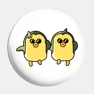 Dancing Penguins Pin