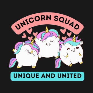Unicorn Squad Unique and United T-Shirt