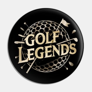 golf legends Pin