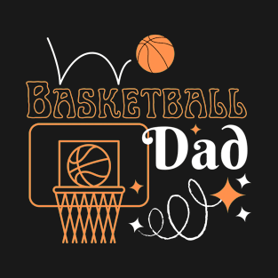 Basketball Dad Fathers Day gift Basketball is my favorite season T-Shirt