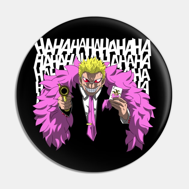 The Trafalgar Joke Pin by crocktees