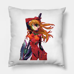 Asuka Glitched Pillow