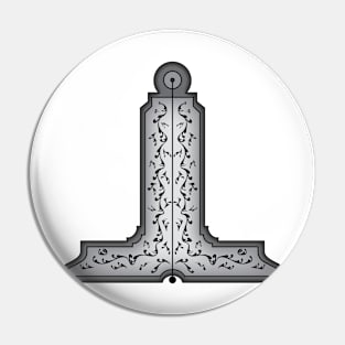 Level symbol - Masonic symbol of Senior Warden for Blue Lodge Freemasonry Pin