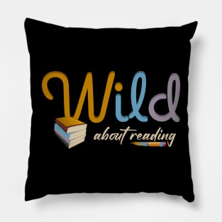 Wild About Reading Pillow