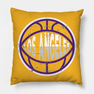 Los Angeles Basketball 3 Pillow