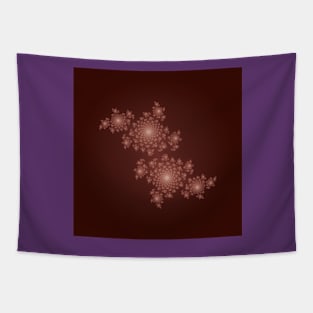 Fractal Coral - Red / Maroon Tapestry