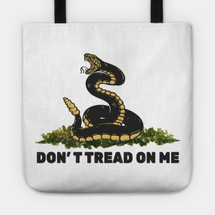 Dont tread on me - retro_yellow Tote