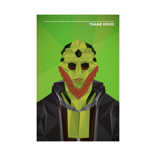 Geometric Thane Krios by sparkmark