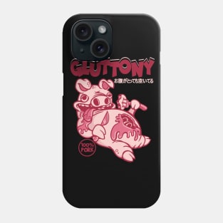 The Gluttony Pig Phone Case