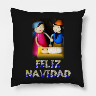 Spanish Teacher Christmas Navidad T-Shirt Hispanic Latino Spanish Quotes Pillow