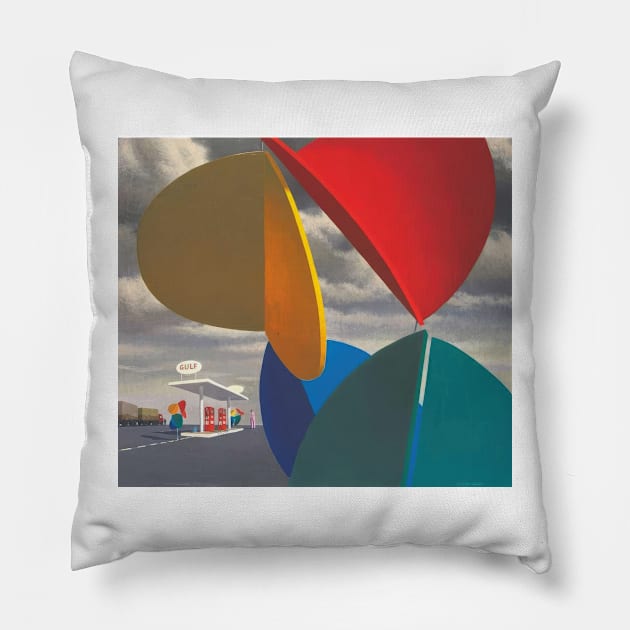 Jeffrey Smart Pillow by Kollagio