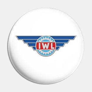 IWL Roller Logo (Silver) Pin