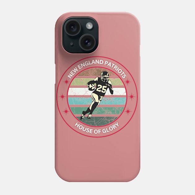 NEW ENGLAND PATRIOTS HOUSE OF GLORY Phone Case by Lolane